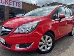 Red Used 2016 Vauxhall Meriva MPV | £3,995 (Fair price)