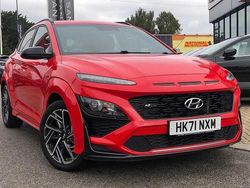 Red Used 2021 Hyundai Kona N Line SUV | £13,299 (Fair price)