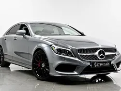 Grey Used 2016 Mercedes CLS220 AMG line Coupe | £15,490 (Fair price)