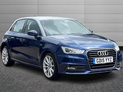 Scuba blue Used 2015 Audi A1 S-Line Hatchback | £9,880 (Fair price)