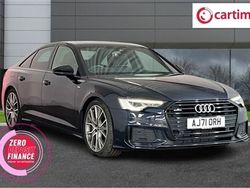 Blue Used 2022 Audi A6 Black Edition Sedan | £29,988