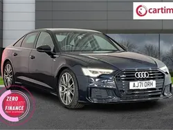 Blue Used 2022 Audi A6 Black Edition Sedan | £29,380 (Expensive)