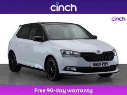 White Used 2021 Skoda Fabia Monte Carlo Hatchback | £13,499 (Fair price)