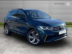 Blue Used 2024 VW Tiguan R-line SUV | £30,795 (Fair price)