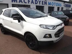 White Used 2016 Ford Ecosport Titanium S SUV | £6,500 (Fair price)