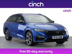 Blue Used 2023 Skoda Octavia vRS Estate | £18,799 (Expensive)