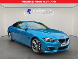 Blue Used 2017 BMW 420 M Sport Coupe | £17,750 (Fair price)