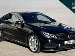 Black Used 2016 Mercedes E220 AMG line Coupe | £12,604 (Good price)