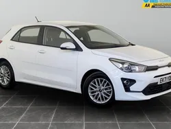 White Used 2021 Kia Rio 2 Hatchback | £10,495 (Good price)