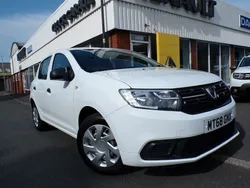 White Used 2018 Dacia Sandero Essentiel Hatchback | £5,795 (Fair price)