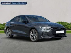 Grey New 2025 Audi A3 Black Edition Sedan | £32,282 (Super price)