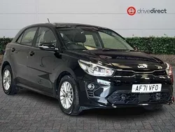 Mica midnight black Used 2021 Kia Rio 2 Hatchback | £10,981 (Fair price)