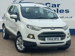 White Used 2014 Ford Ecosport Titanium SUV | £6,495 (Expensive)
