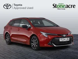 Red Used 2024 Toyota Corolla Sport Estate | £27,000 (Fair price)
