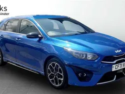 Blue Used 2022 Kia Ceed GT-Line Hatchback | £16,895 (A bit pricey)