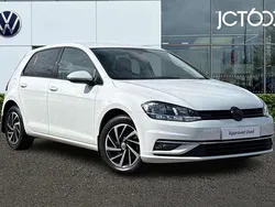 White Used 2019 VW Golf VII Match Hatchback | £13,480 (Fair price)