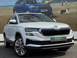 White Used 2023 Skoda Karoq SE L SUV | £24,150 (Fair price)