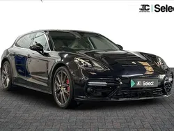 Black Used 2017 Porsche Panamera Turbo Sport Turismo Sedan | £46,200