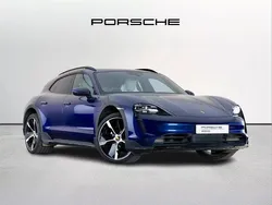 Blue Used 2023 Porsche Taycan Cross Turismo Sedan | £62,990 (A bit pricey)