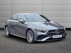 Grey Used 2024 Mercedes A200 AMG Line Premium Plus Sedan | £27,490 (Fair price)