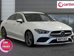 White Used 2021 Mercedes CLA200 AMG line Coupe | £20,250 (Fair price)