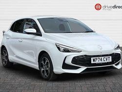 Solid arctic white Used 2024 MG MG3 Trophy Hatchback | £16,850 (Fair price)