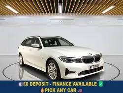 White Used 2022 BMW 330 Exclusive Estate | £14,949 (Good price)
