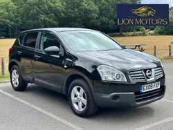 Black Used 2008 Nissan Qashqai Visia SUV | £2,279 (Fair price)