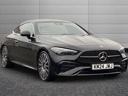 Obsidian black Used 2024 Mercedes CLE300 AMG Line Premium Plus Coupe | £43,690 (Fair price)