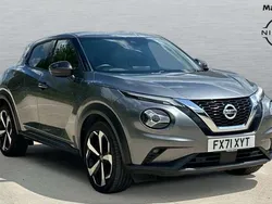 Grey Used 2021 Nissan Juke Tekna SUV | £14,298 (Fair price)