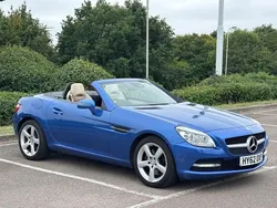 Blue Used 2012 Mercedes SLK250 Cabriolet | £11,990 (Expensive)