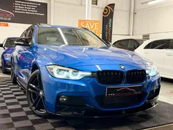 Blue Used 2019 BMW 320 M Sport Estate | £15,895 (Fair price)