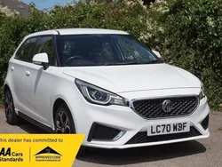 White Used 2020 MG MG3 Exclusive Hatchback | £8,890 (Fair price)