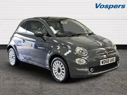 Grey Used 2019 Fiat 500 Lounge Hatchback | £8,990 (A bit pricey)
