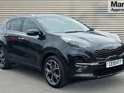 Black Used 2019 Kia Sportage GT-Line SUV | £14,191 (Fair price)