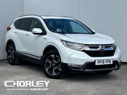 White Used 2019 Honda CR-V Hybrid SUV | £21,766 (A bit pricey)