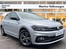Silver Used 2020 VW Polo R-line Hatchback | £14,190 (Fair price)