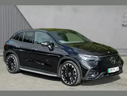 Black Used 2024 Mercedes EQE500 AMG line Sedan | £68,980