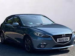 Blue Used 2015 Mazda 3 Inclusive Hatchback | £9,995 (Fair price)