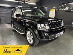 Black Used 2016 Land Rover Discovery 4 Landmark SUV | £22,399 (A bit pricey)