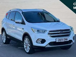 White Used 2019 Ford Kuga Titanium X SUV | £17,247 (Fair price)