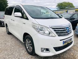 White Used 2025 Toyota Alphard MPV | £11,490