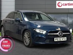 Blue Used 2022 Mercedes A180 Executive Hatchback | £16,777 (Good price)