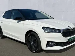 Candy white black magic pearl effect Used 2024 Skoda Fabia Colour Edition Hatchback | £16,695 (Fair price)