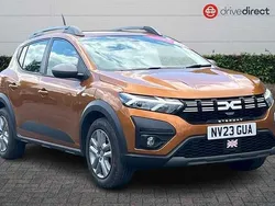 Metallic magma orange Used 2023 Dacia Sandero Expression Hatchback | £12,200 (Fair price)