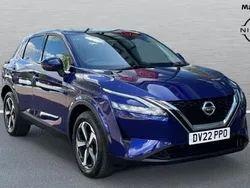Blue Used 2022 Nissan Qashqai N-Connecta SUV | £18,078 (A bit pricey)