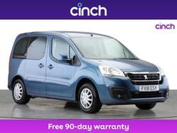 Blue Used 2018 Peugeot Partner Tepee Active MPV | £8,999 (Fair price)