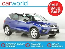 Blue Used 2021 Seat Arona FR SUV | £14,388 (A bit pricey)