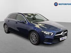 Blue Used 2022 Mercedes A180 Executive Hatchback | £21,499 (Expensive)