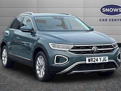 Blue Used 2024 VW T-Roc Style SUV | £21,399 (Good price)